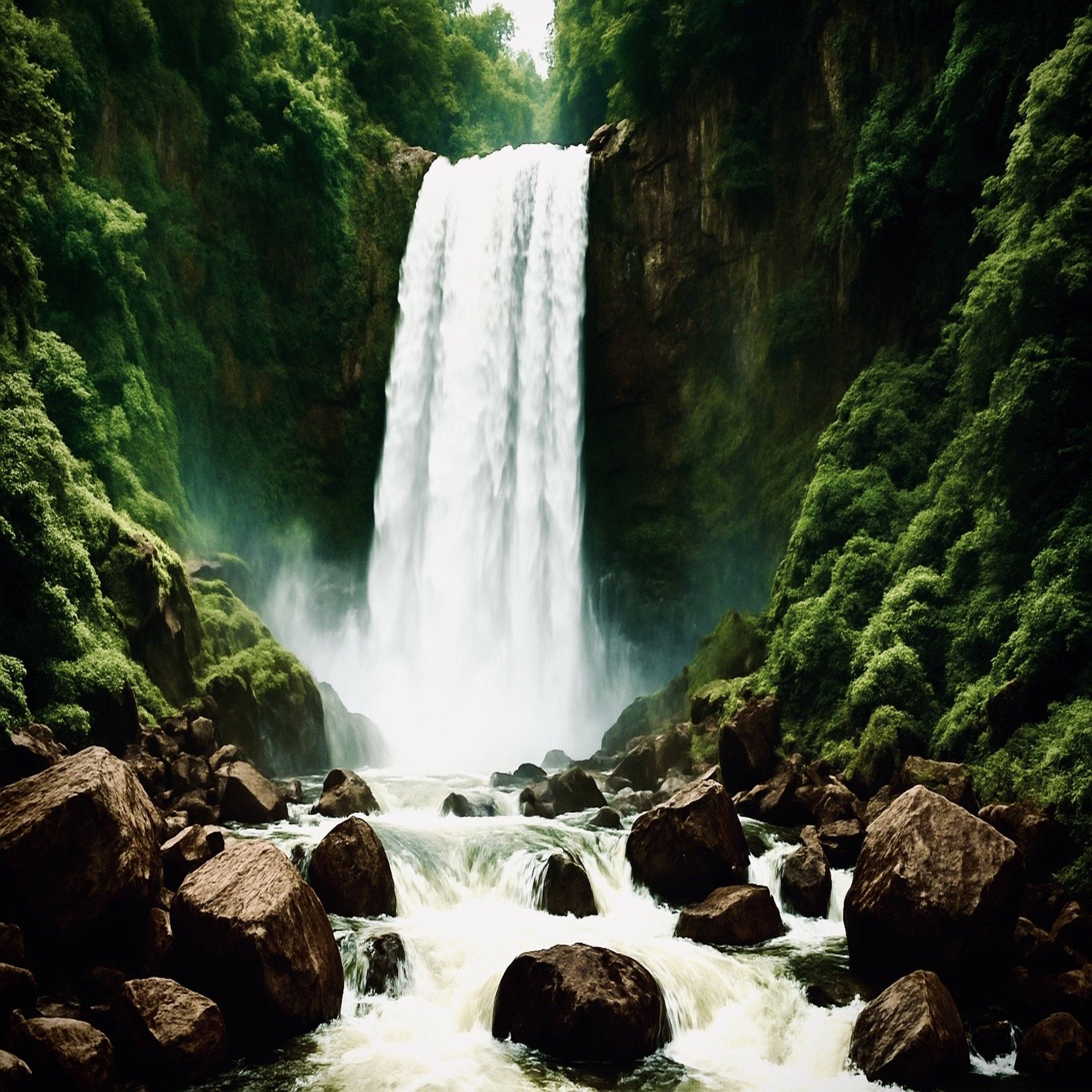 🌊 4 Hours of Waterfall Ambience | Deep Sleep, Meditation & Nature Relaxation
