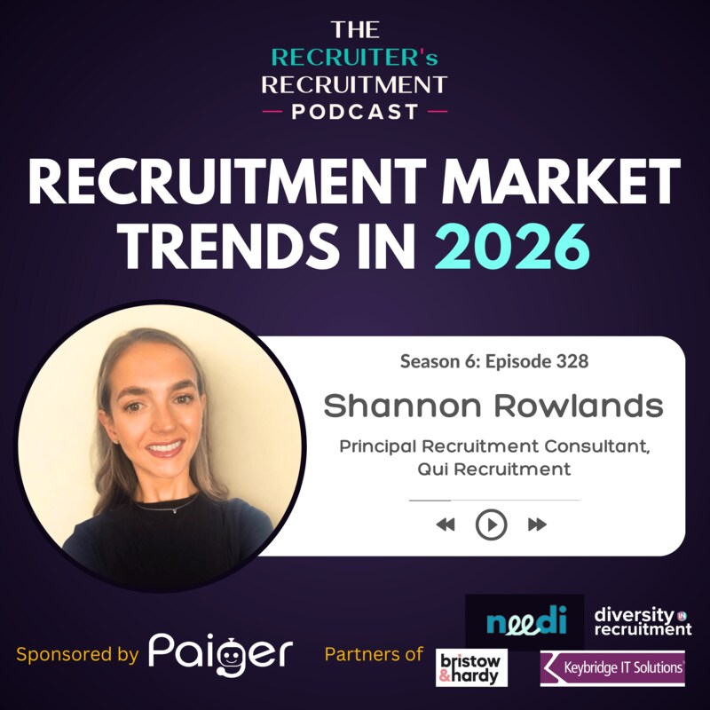 Artwork for podcast The Recruiter's Recruitment Podcast