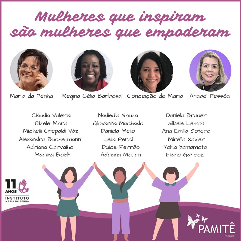 Artwork for podcast Pamitê｜Instituto Maria da Penha
