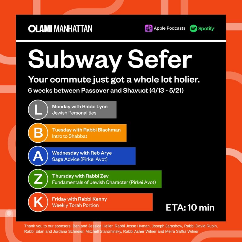 Artwork for podcast Subway Sefer