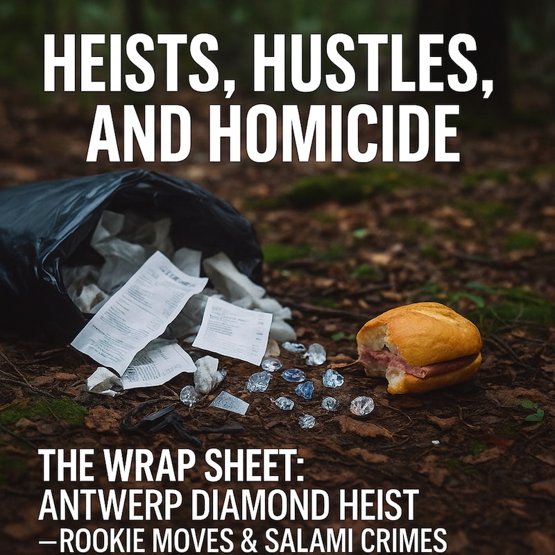 Artwork for podcast Heists, Hustles, and Homicide