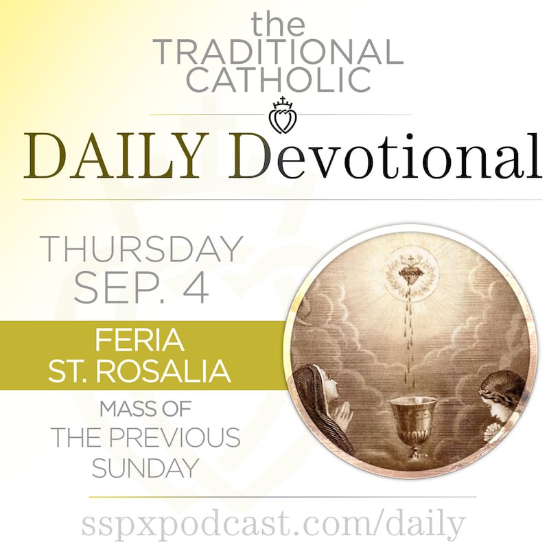 Artwork for podcast Traditional Catholic Daily Devotional