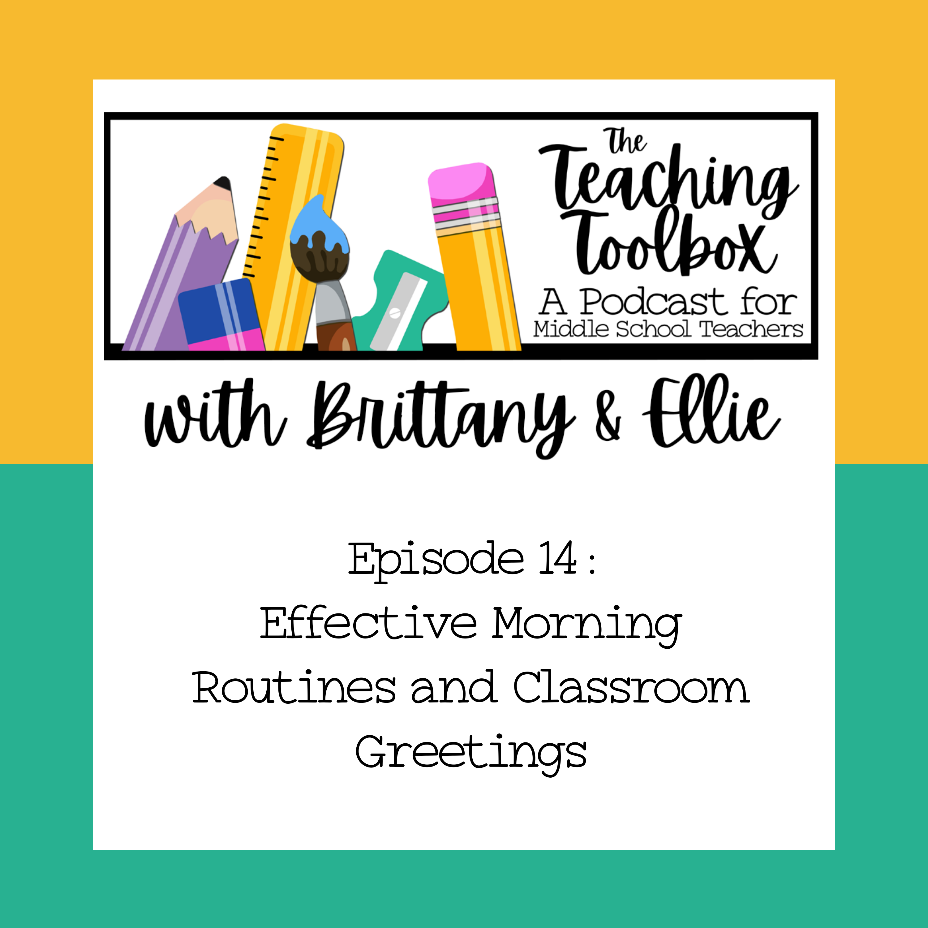 The Teaching Toolbox - A Podcast for Middle School Teachers