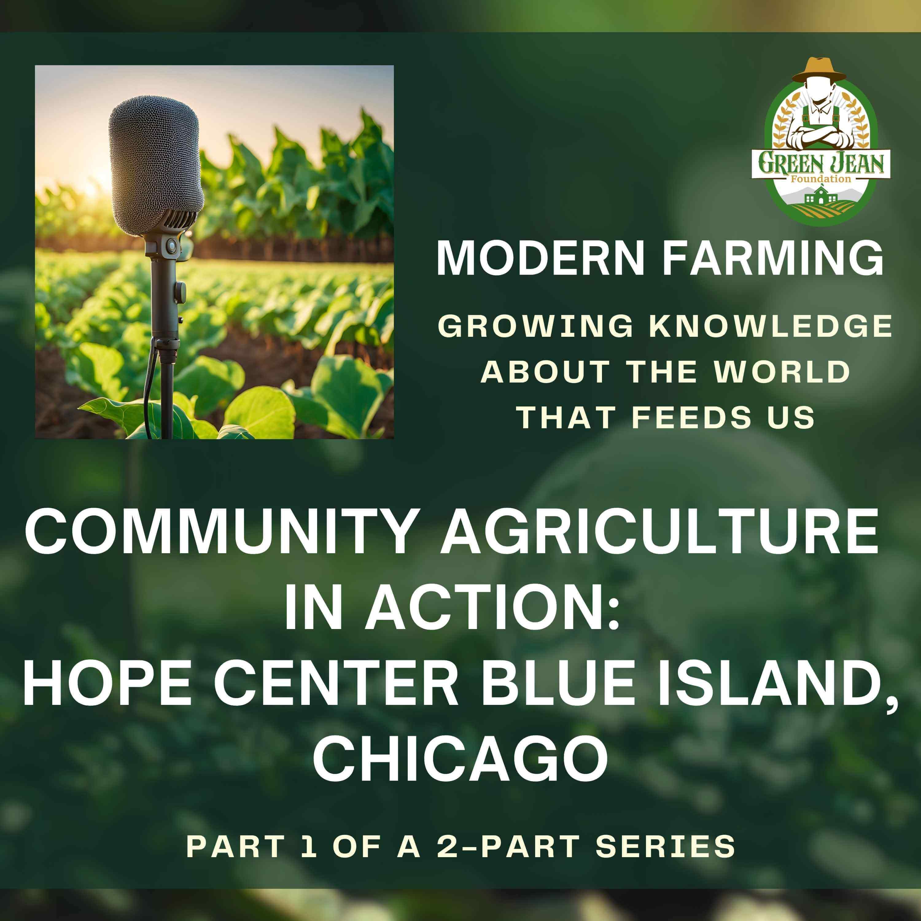 Community Agriculture in Action: Hope Center Blue Island, Chicago