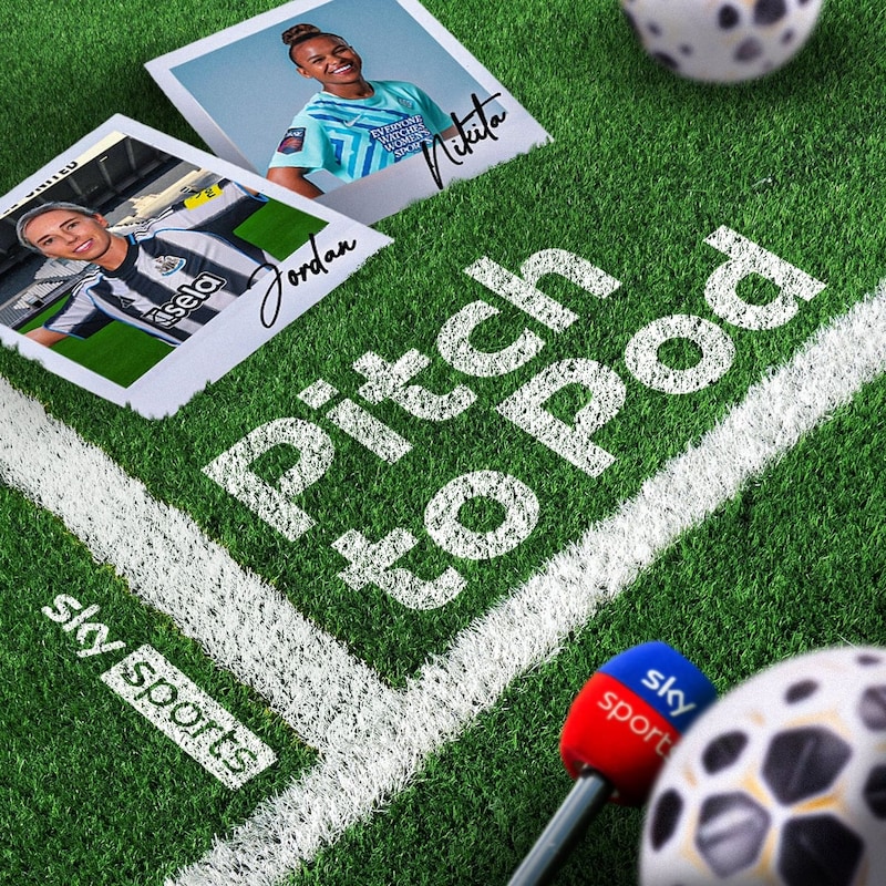 Artwork for podcast Pitch to Pod with Jordan and Nikita - A Women's Football Podcast