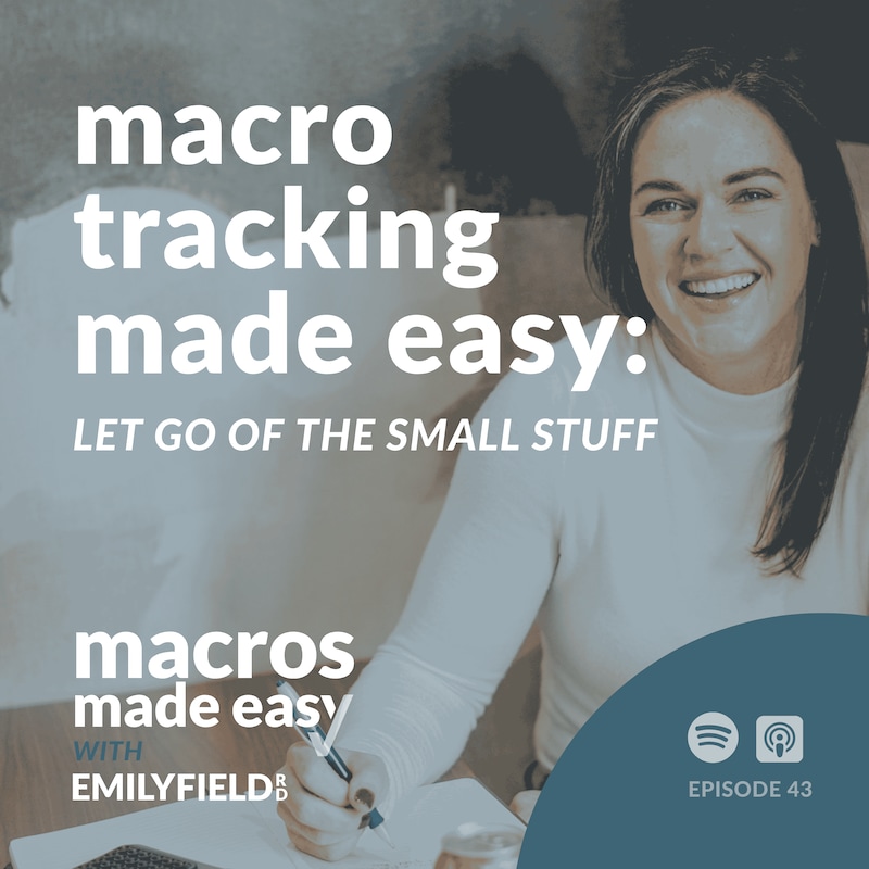 Artwork for podcast Macros Made Easy with Emily Field RD
