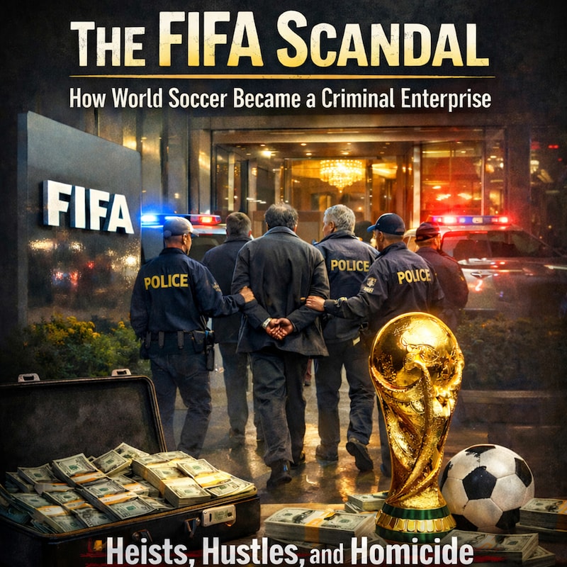 Artwork for podcast Heists, Hustles, and Homicide