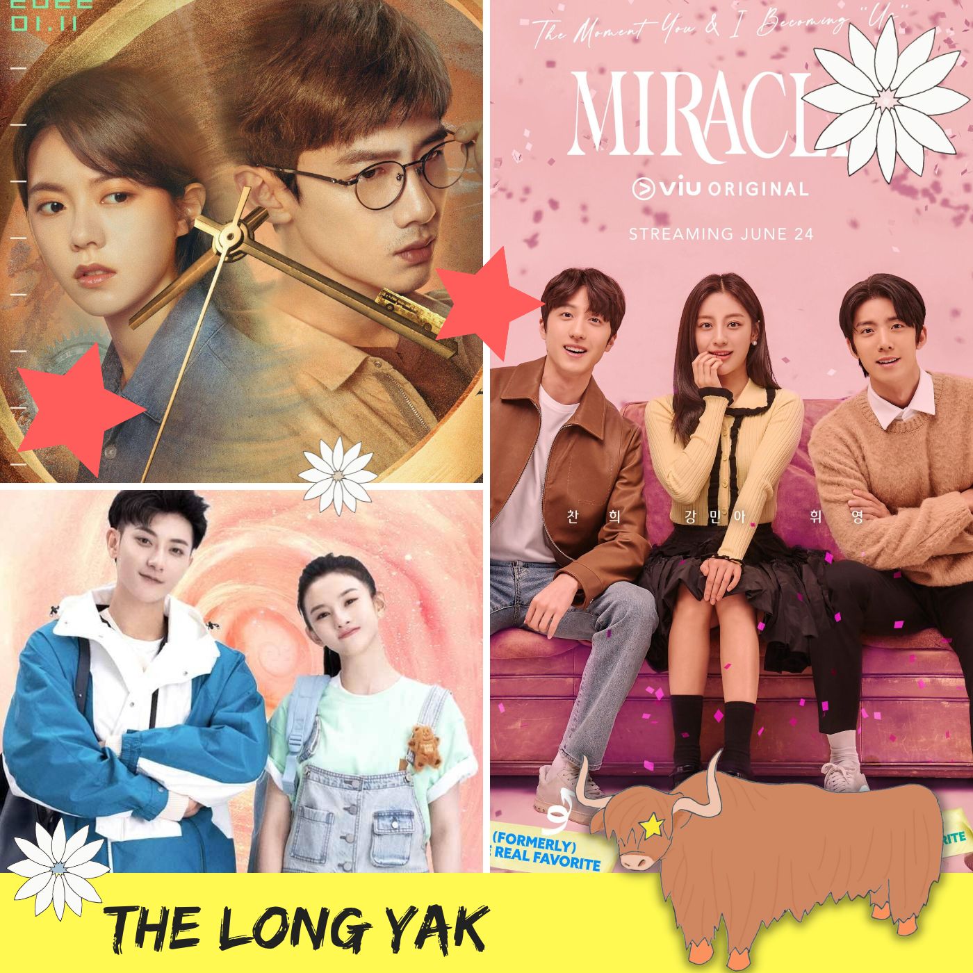 A Long Yak about Miracle, Reset, Again My Life, and Legally Romance