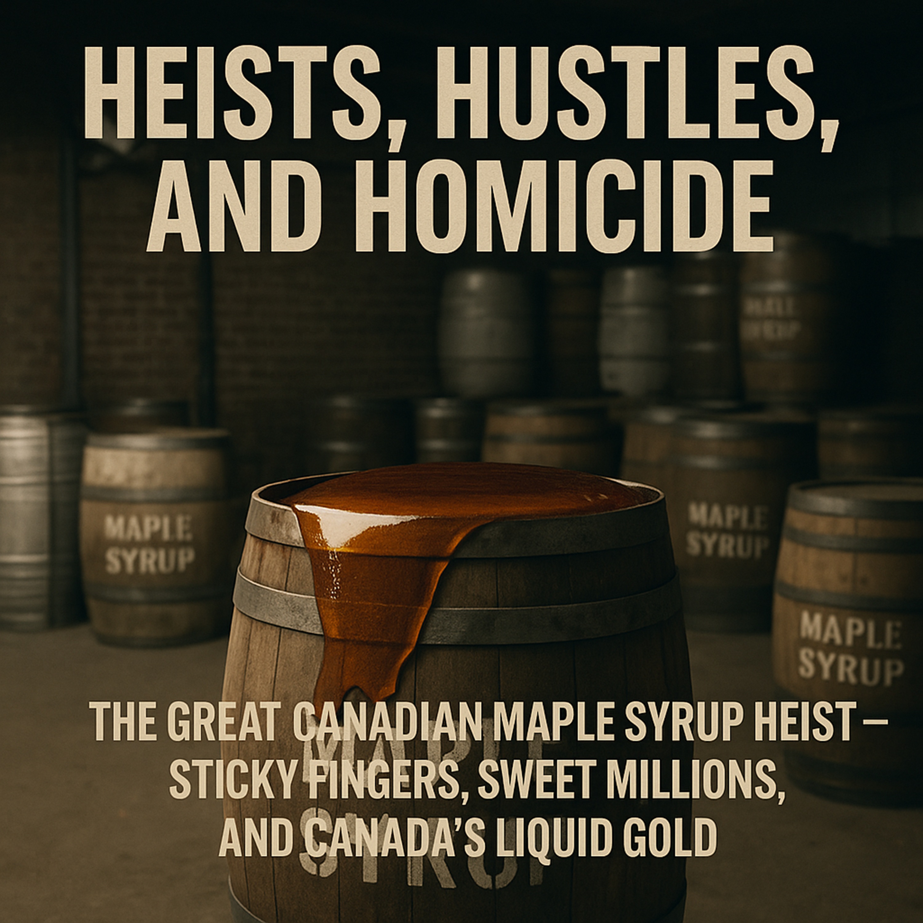 "The Great Canadian Maple Syrup Heist — Sticky Fingers, Sweet Millions, and Canada’s Liquid Gold"