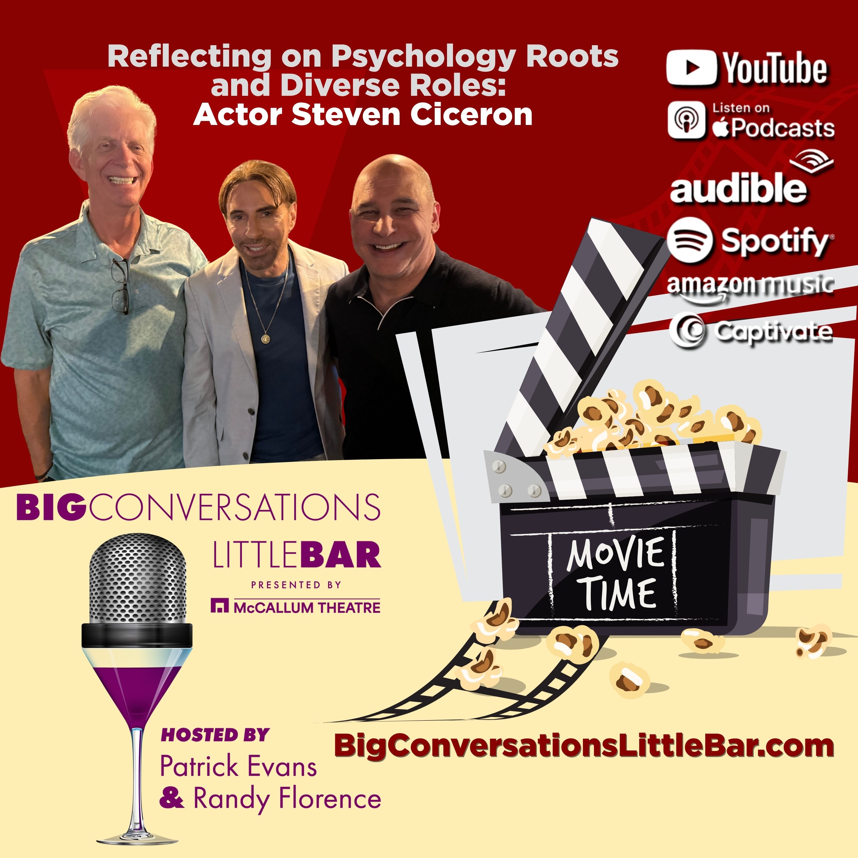 Steven Ciceron, Actor | Reflecting on Psychology Roots and Diverse Roles on Silver Screen