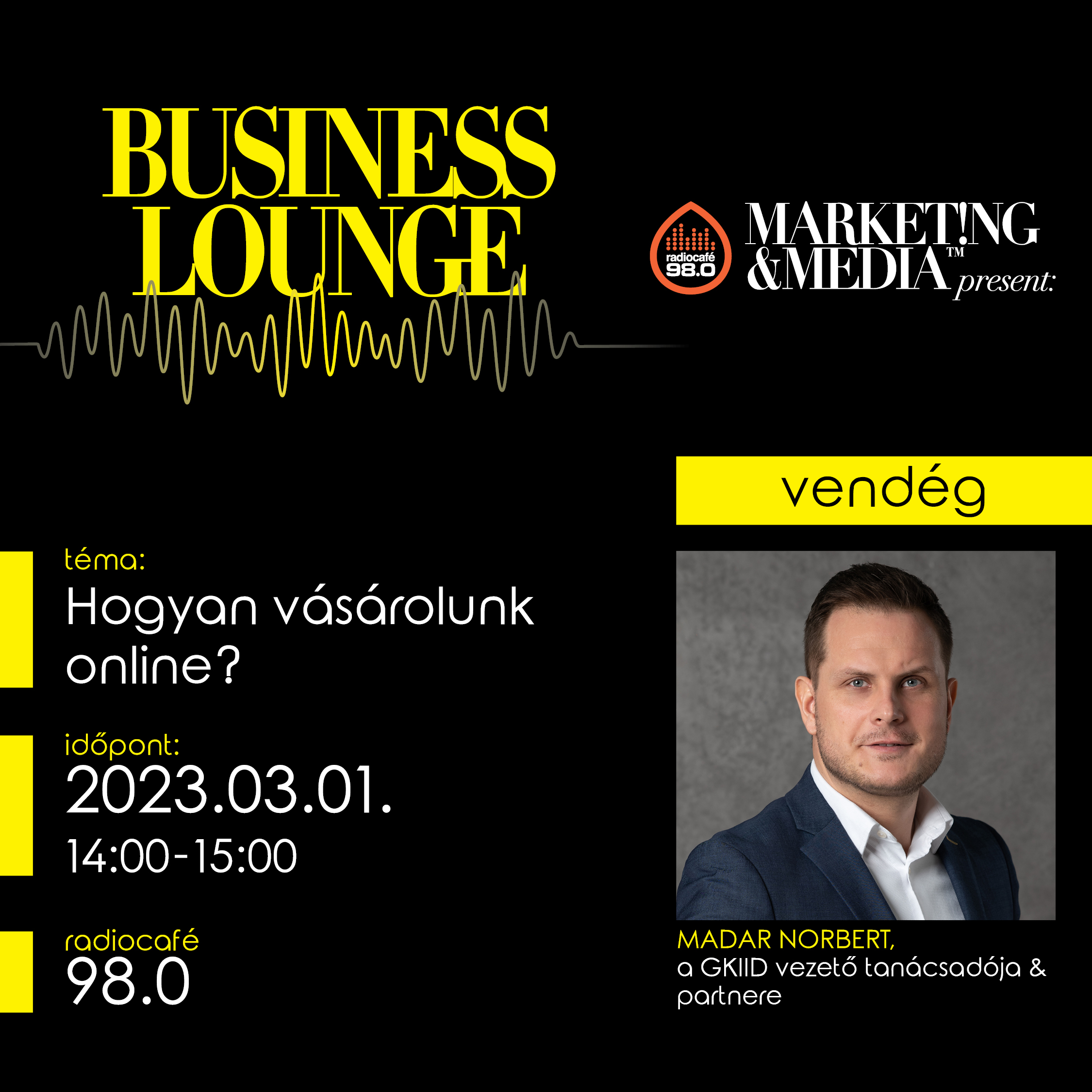 Business Lounge a radiocafén