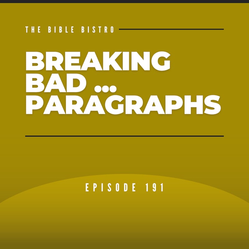 Artwork for podcast Ryan and Brian's Bible Bistro
