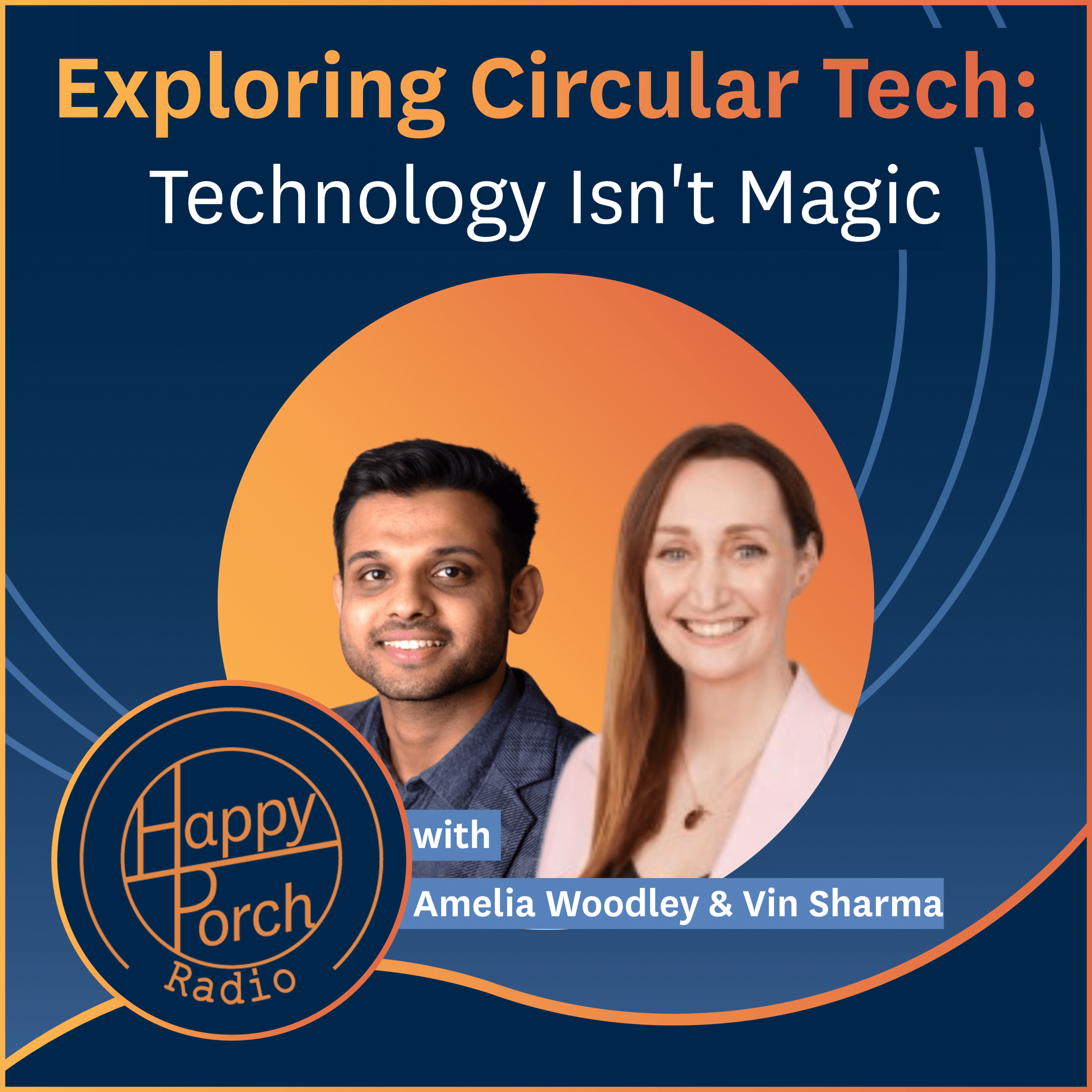 Logic and Magic: The Human Side of Circular Transformation with Amelia Woodley and Vin Sharma - Exploring Circular Tech