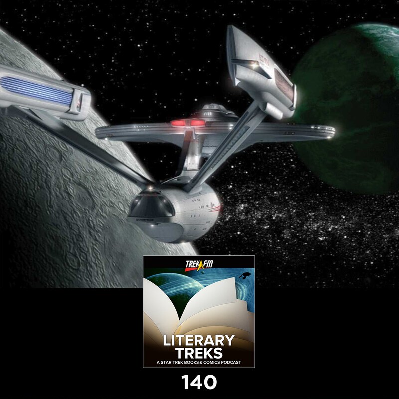Artwork for podcast Literary Treks: A Star Trek Books and Comics Podcast
