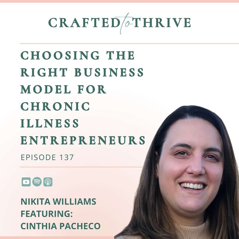 Artwork for podcast Business With Chronic Illness:  Simple Sustainable Growth and Burnout Healing For CEO Women