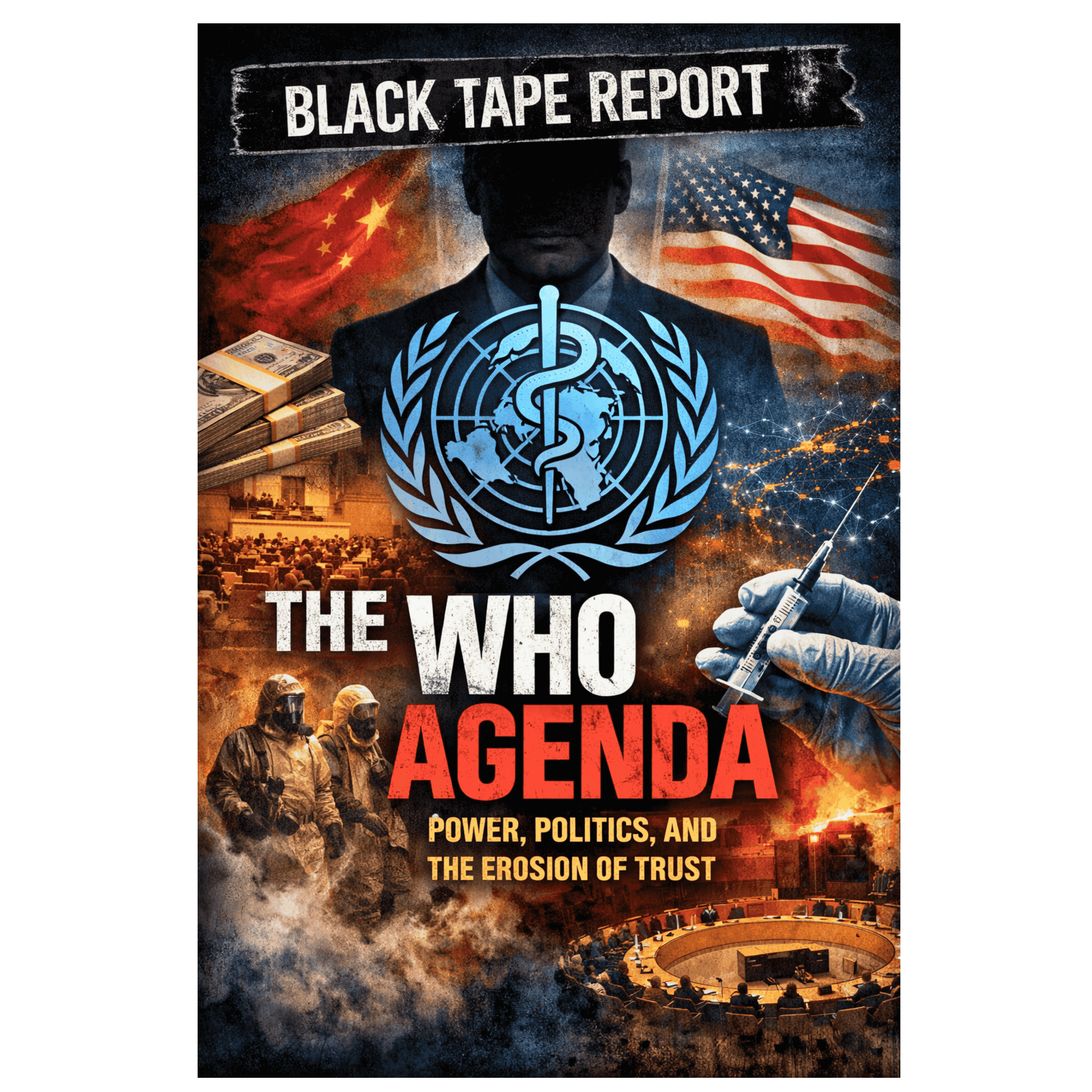 “The WHO Agenda: Power, Politics, and the Erosion of Trust” episode artwork
