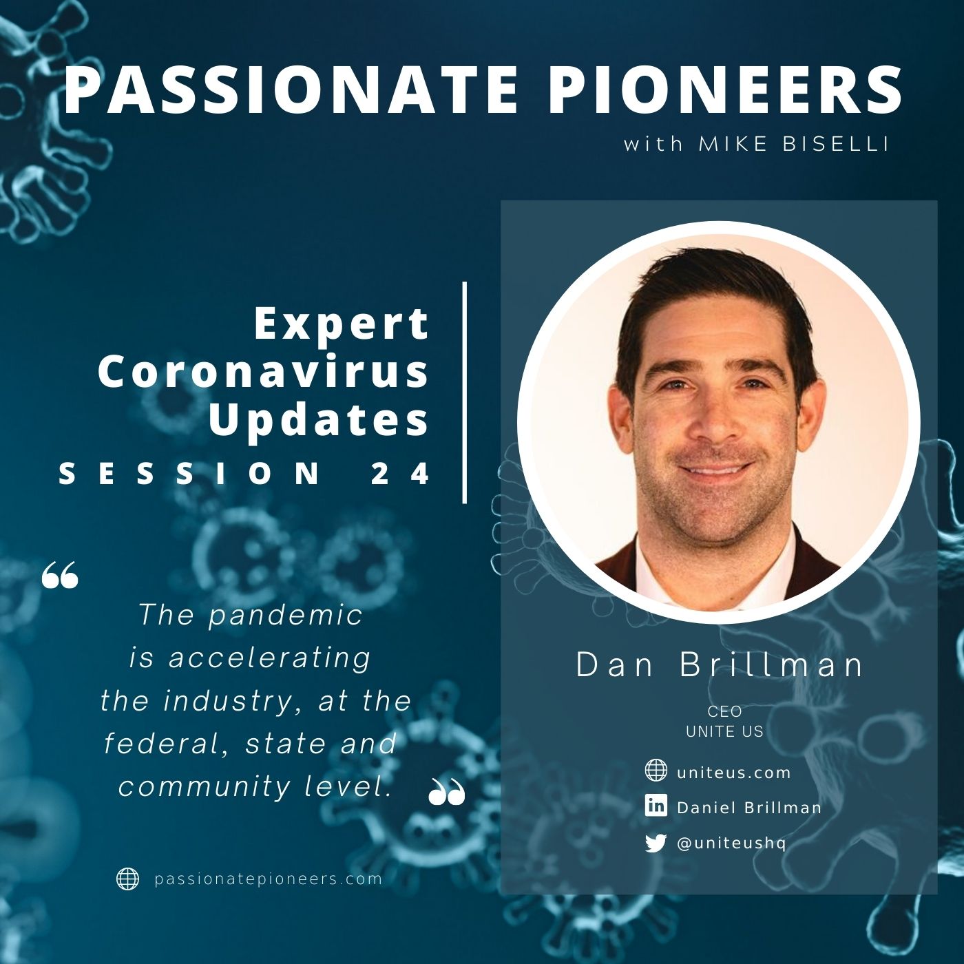 Expert Coronavirus Updates with Dan Brillman | Session 24