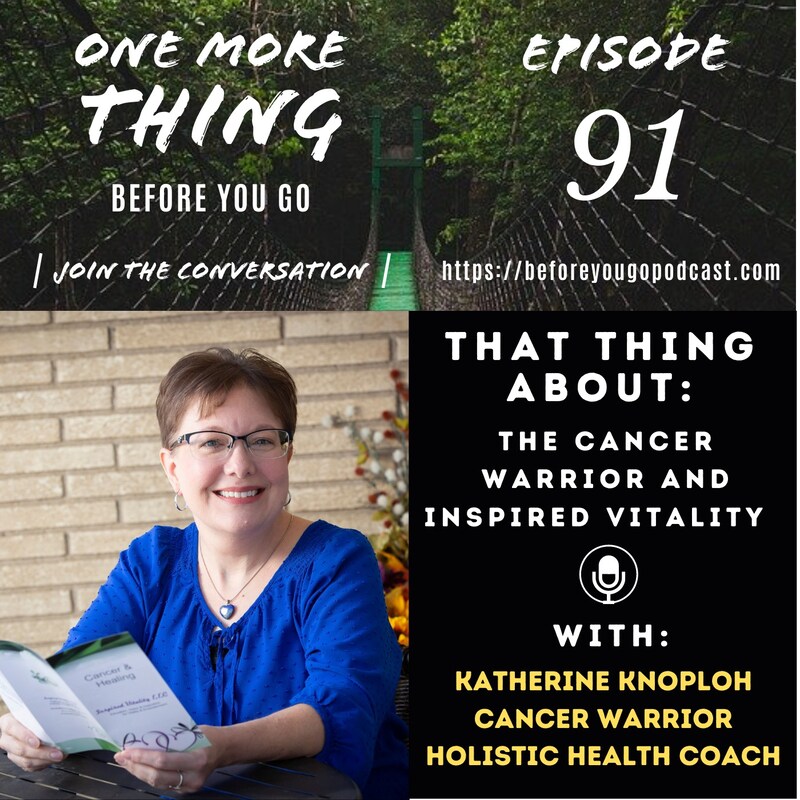 Artwork for podcast One More Thing Before You Go