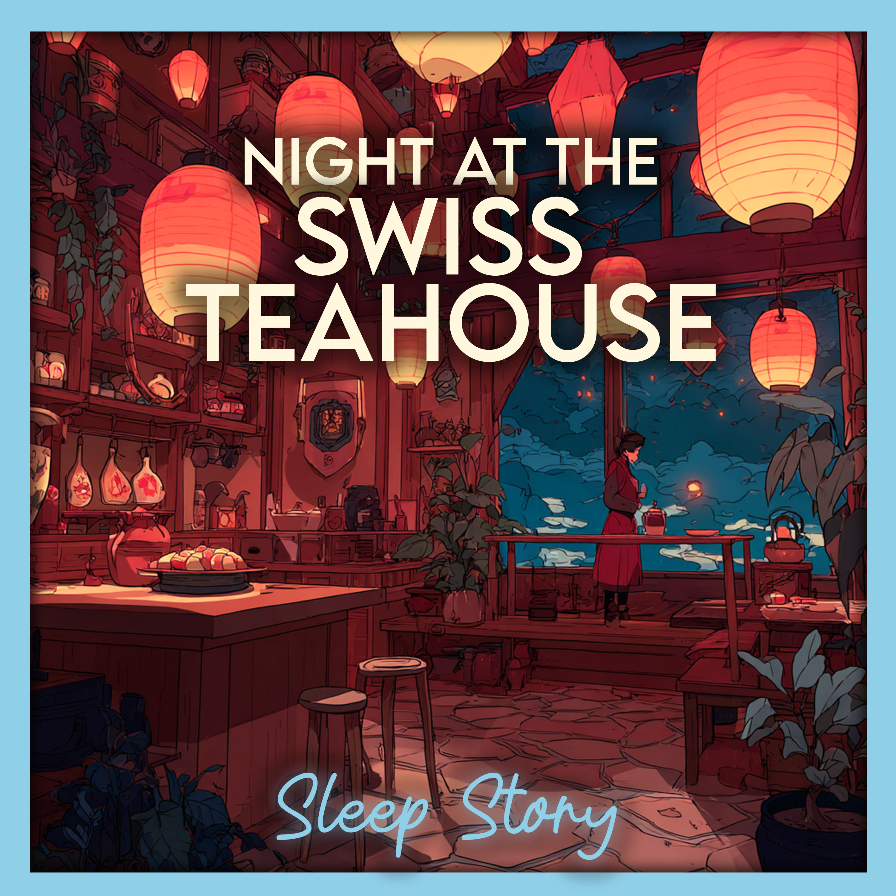 The Snowflower Teahouse in the Swiss Alps | Cozy Winter Sleep Story for Adults with Gentle Snowfall, Soothing Narration and Deep Sleep Relaxation
