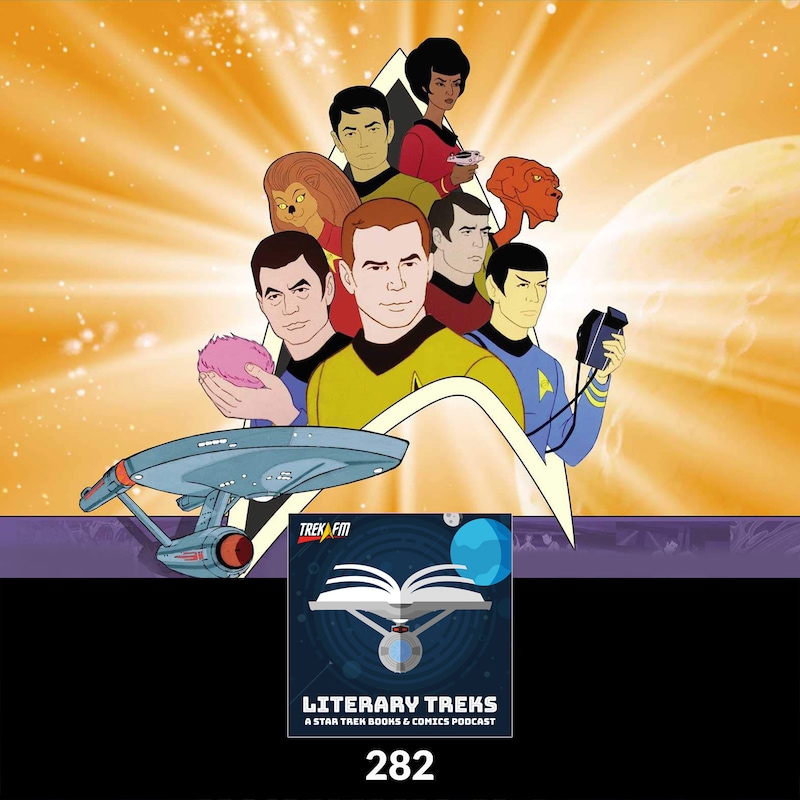 Artwork for podcast Literary Treks: A Star Trek Books and Comics Podcast