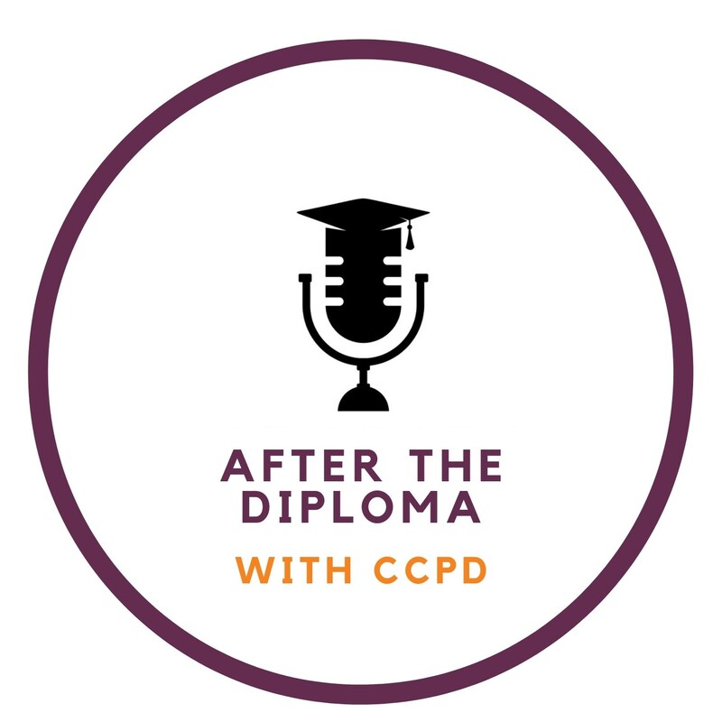 Artwork for podcast After the Diploma with CCPD