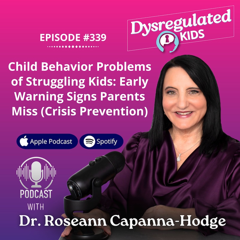 Artwork for podcast Dysregulated Kids: Science-Backed Parenting Help for Behavior, Anxiety, ADHD and More