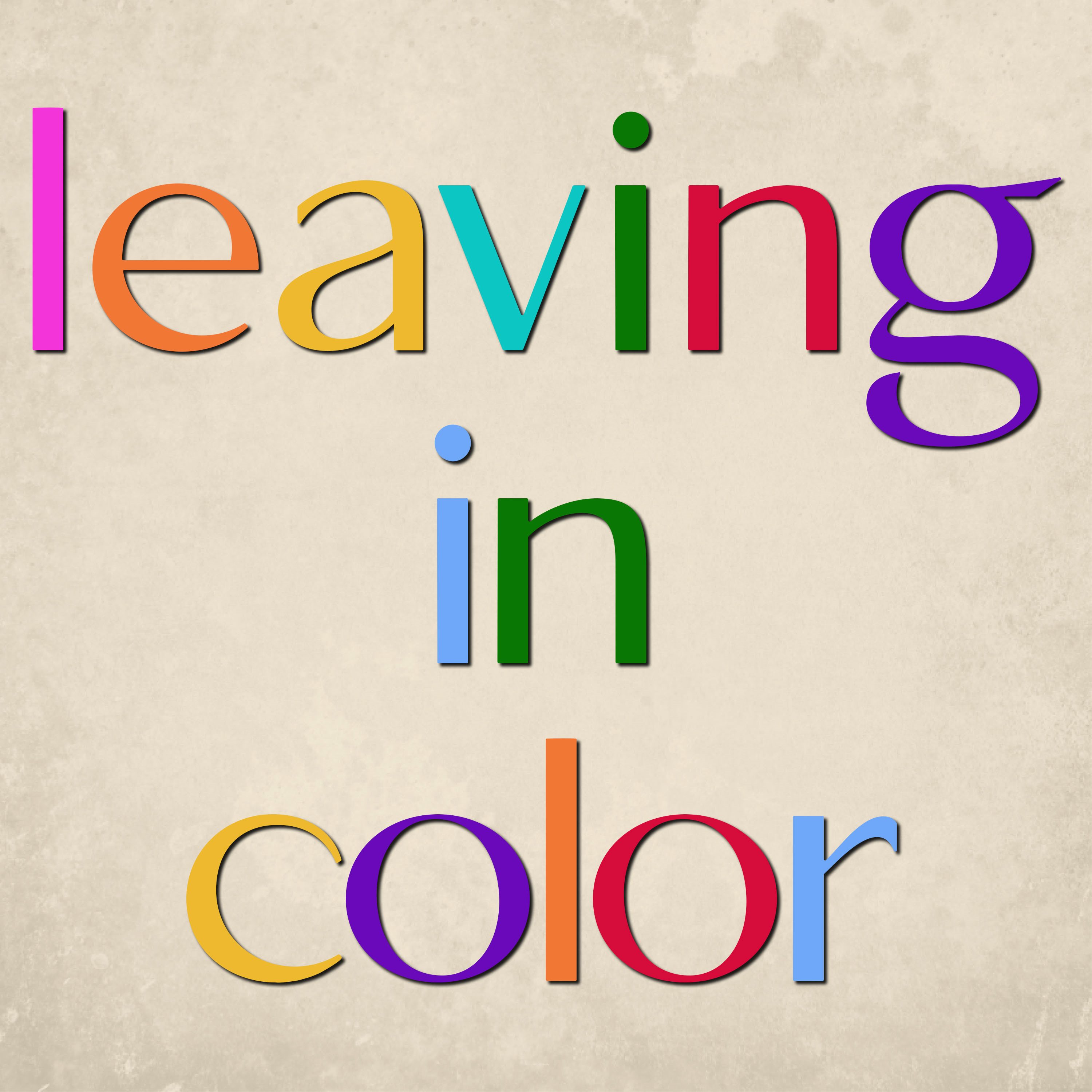 Show artwork for Leaving In Color