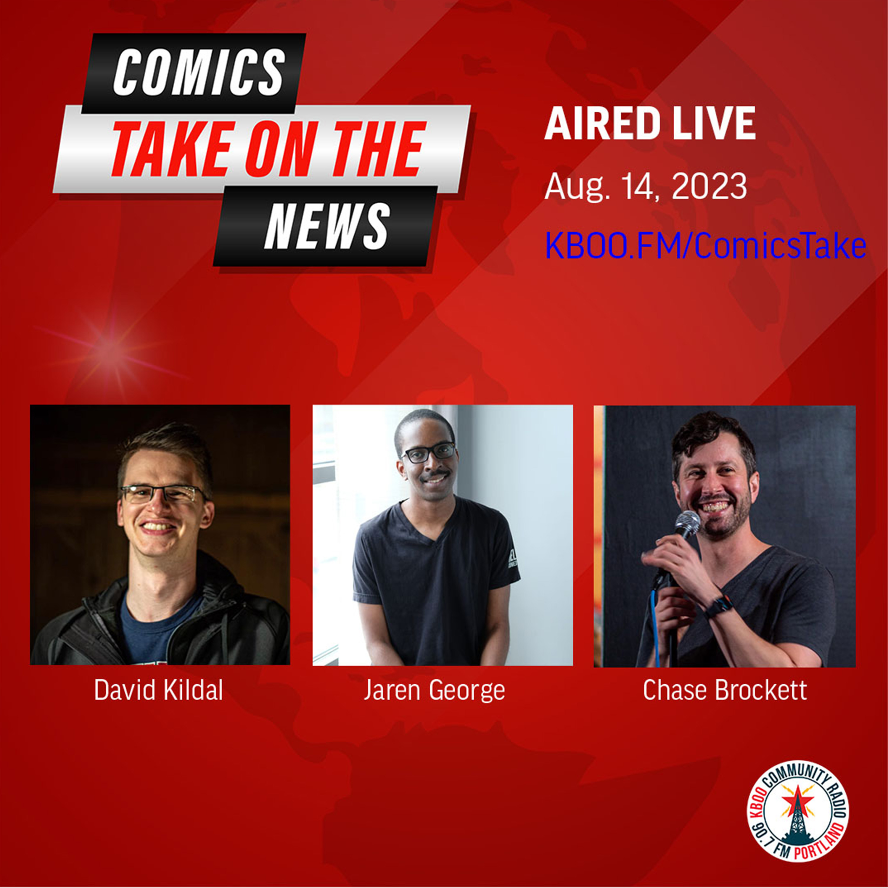 Comics Take on the News - Kildal 2024 episode artwork