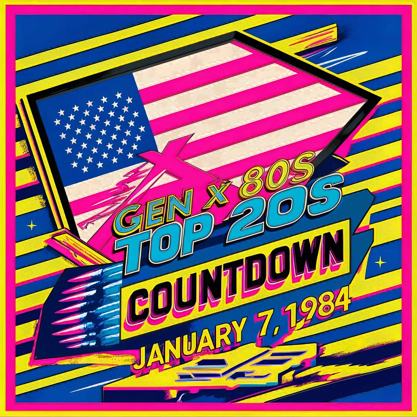 🎙️ Top 20 Countdown January 7, 1984: Hits from the 80s That Still Rock