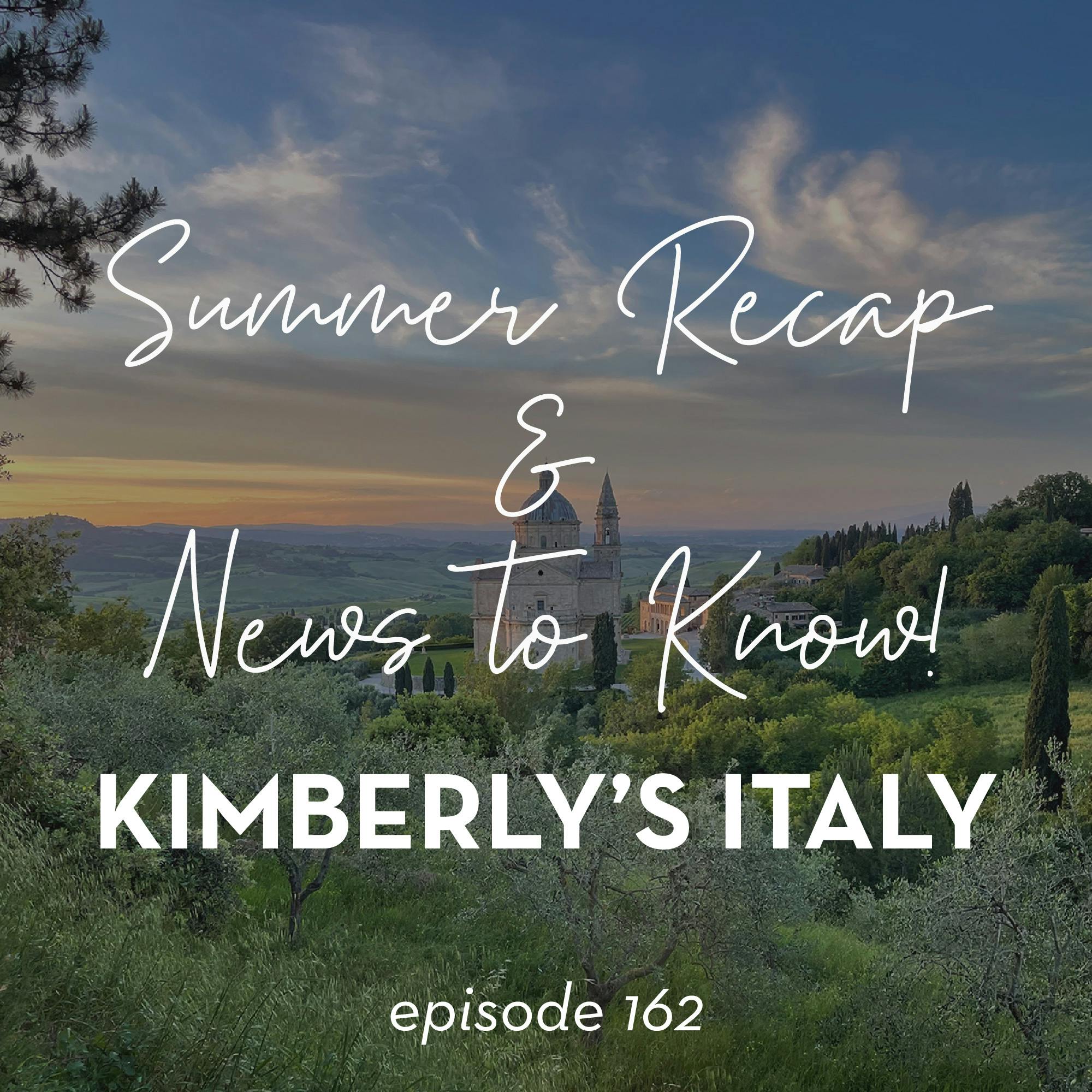 162. Summer Recap and News You Need to Know! episode artwork