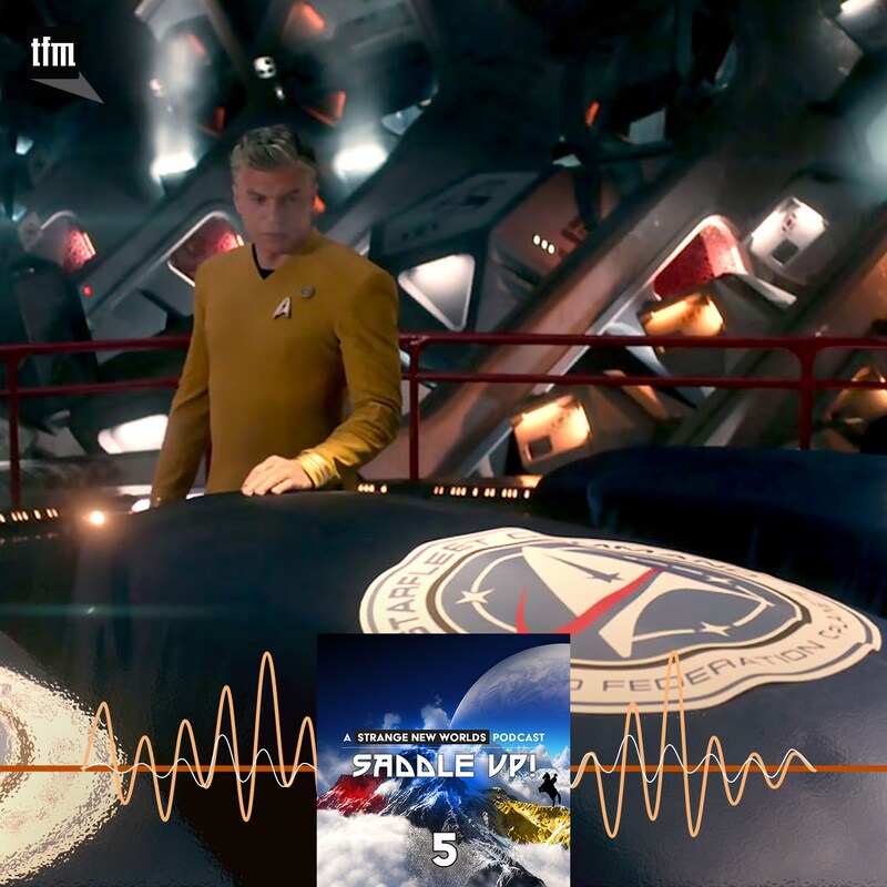 Artwork for podcast Saddle Up! A Star Trek Strange New Worlds Podcast