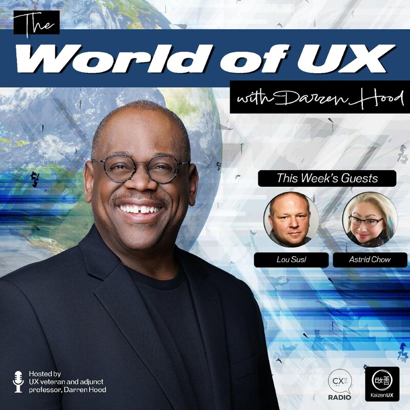 Artwork for podcast The World of UX with Darren Hood