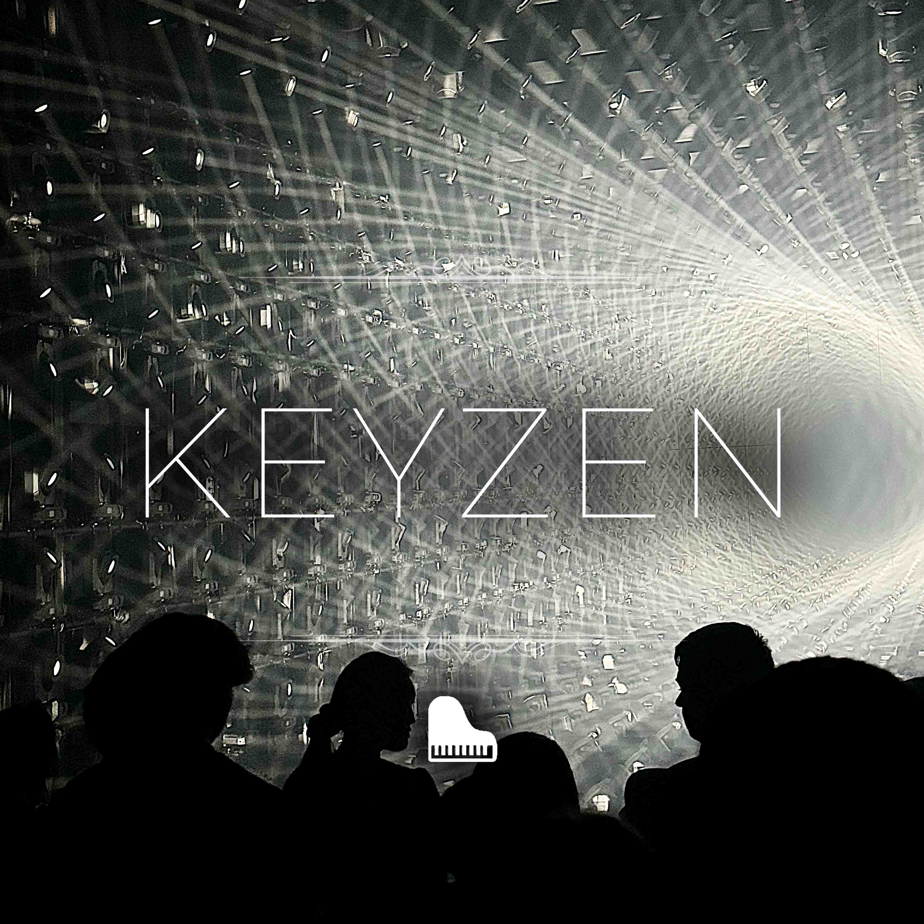 Keyzen Piano for Stress Relief with White Noise - 2 Hours - "As Dusk Arrives" episode artwork