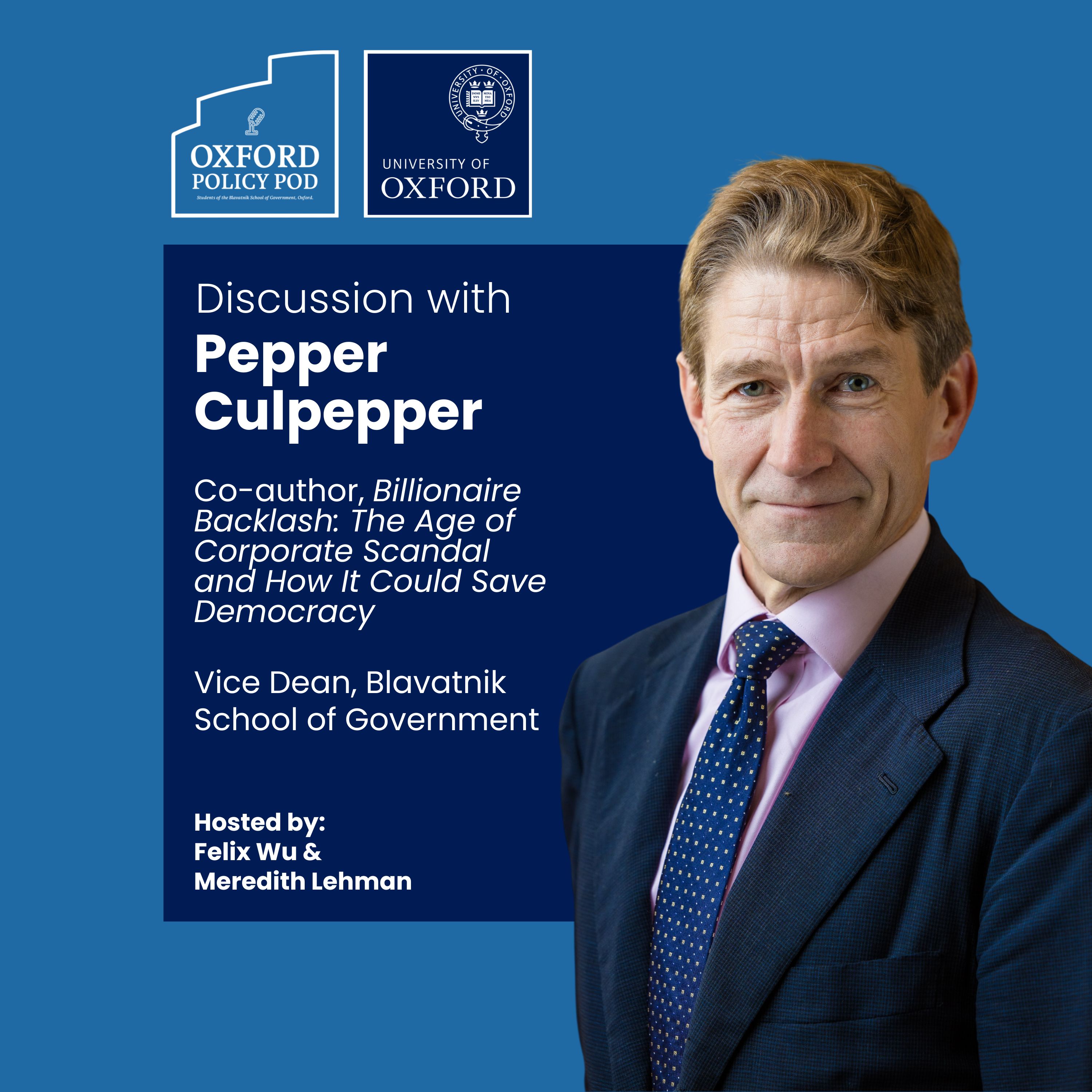 Populism and the Billionaire Backlash | Pepper Culpepper