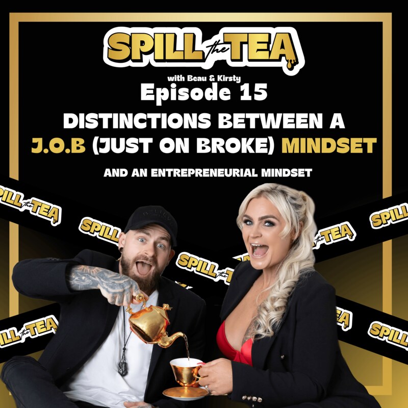 Artwork for podcast Spill the Tea with Beau & Kirsty