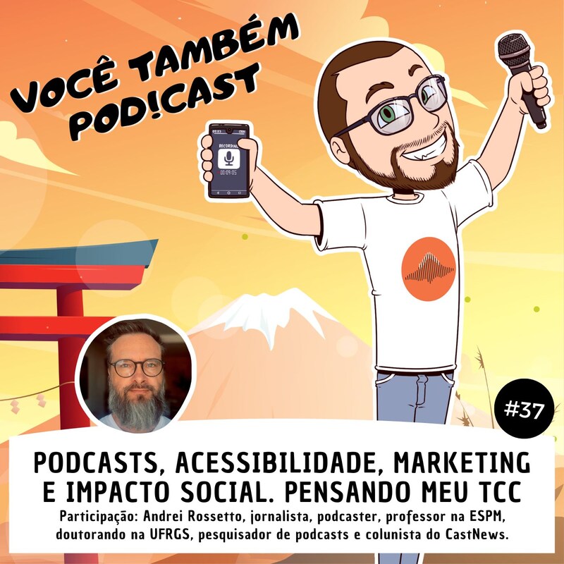 Artwork for podcast Você também Pod!