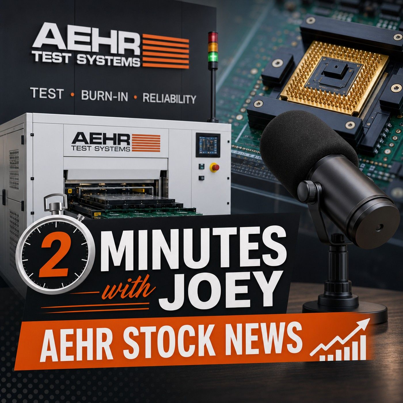 2 Minutes with Joey - AEHR Stock News podcast artwork