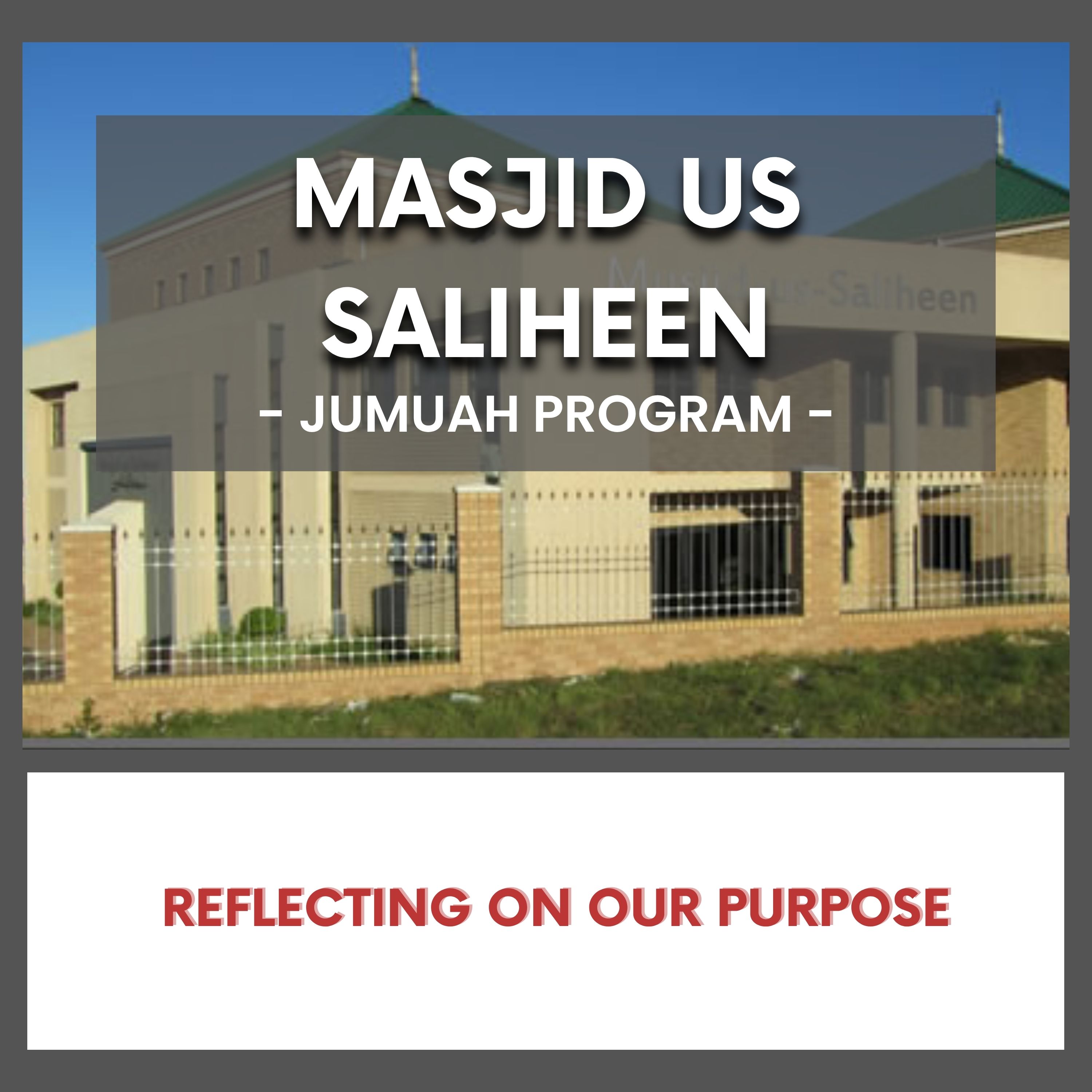 Reflecting on Our Purpose