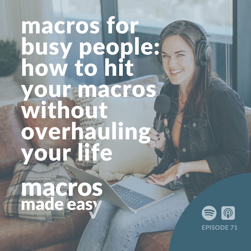 Artwork for podcast Macros Made Easy with Emily Field RD