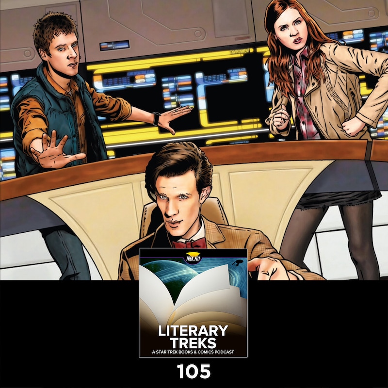 Artwork for podcast Literary Treks: A Star Trek Books and Comics Podcast