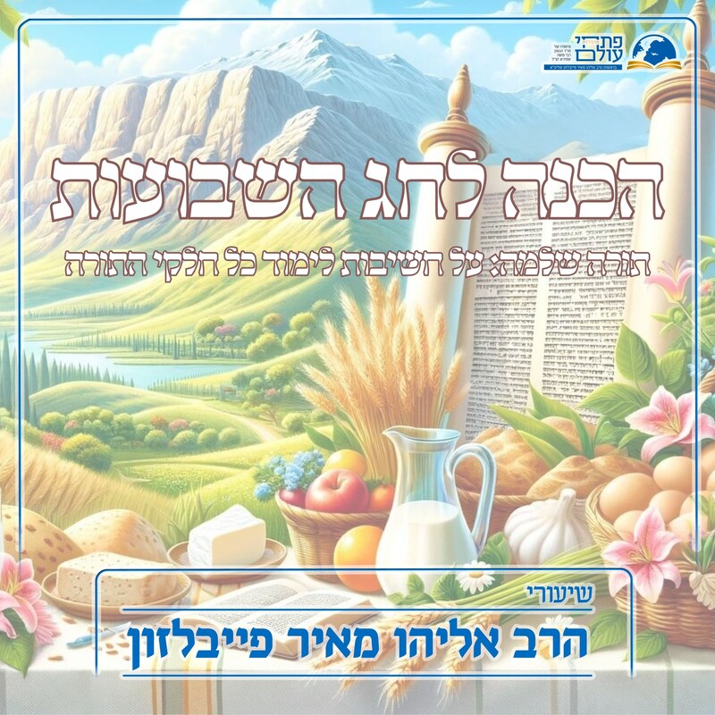 Artwork for podcast שיעורי הרב פייבלזון
