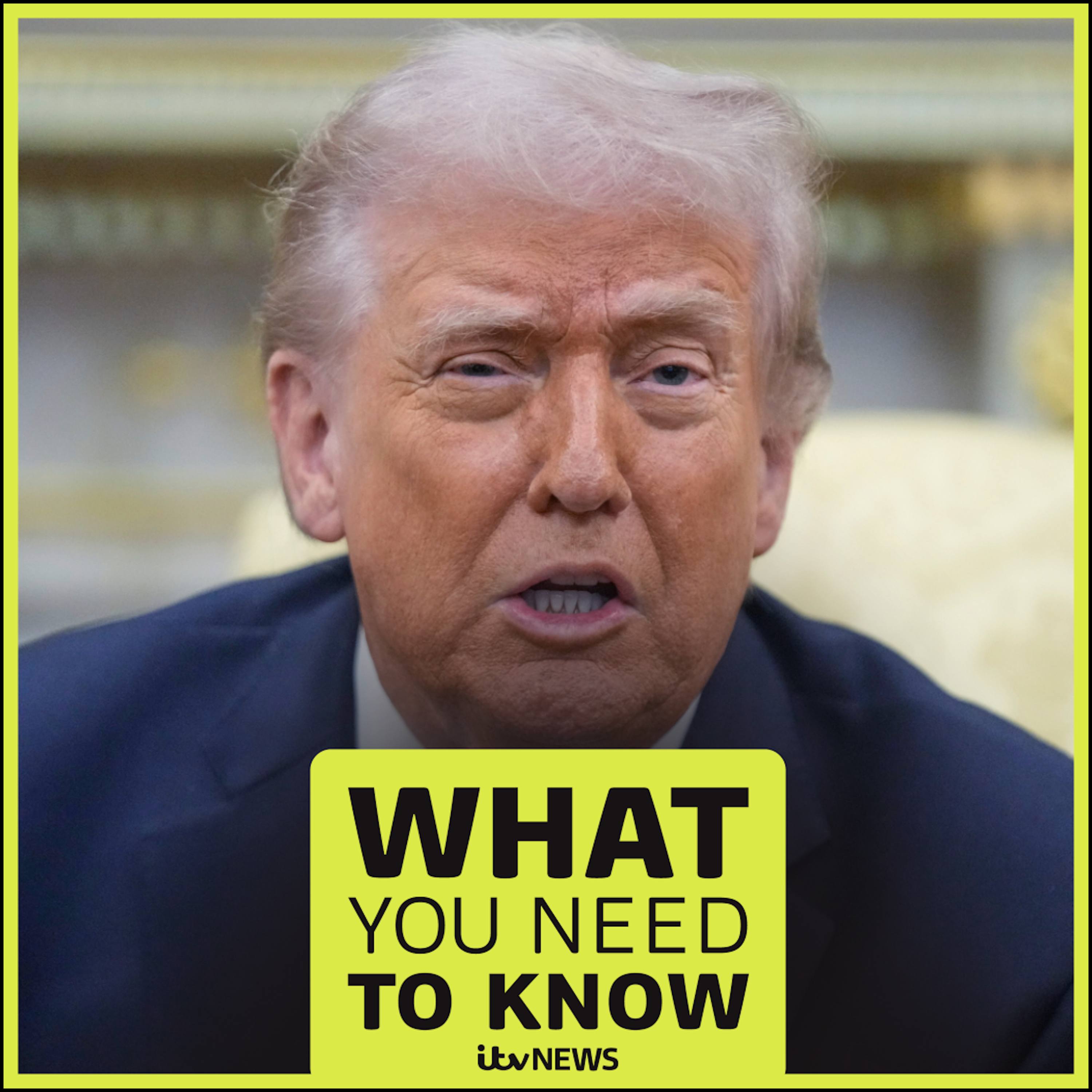 Who does Donald Trump want to run Iran?