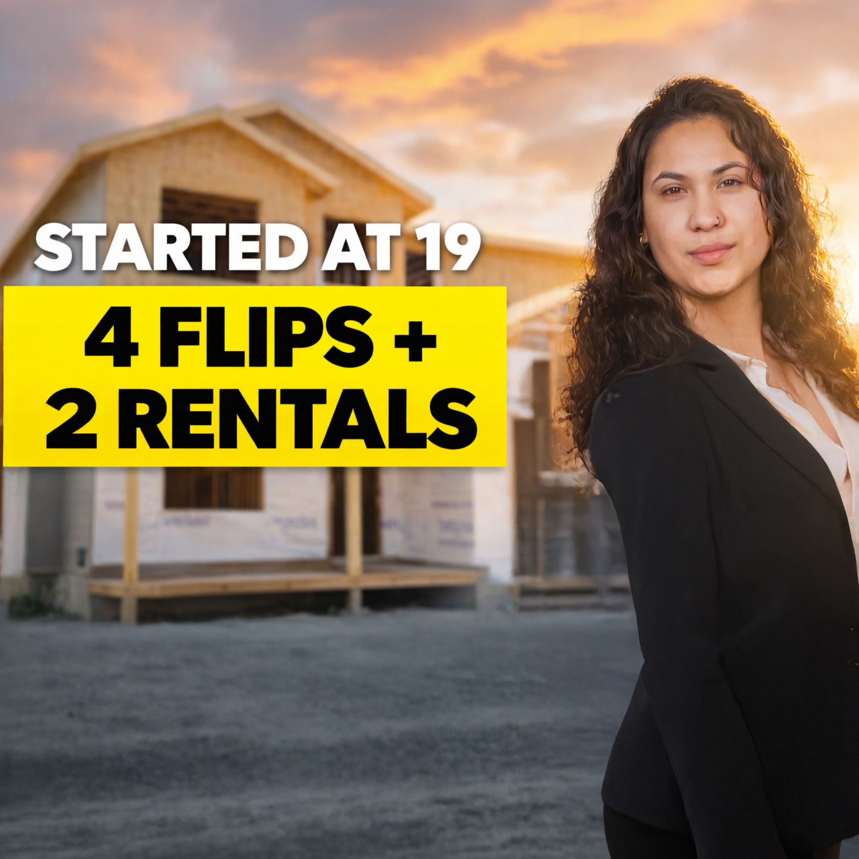 Started at 19: From First Deal to 4 Flips & 2 Rentals episode artwork