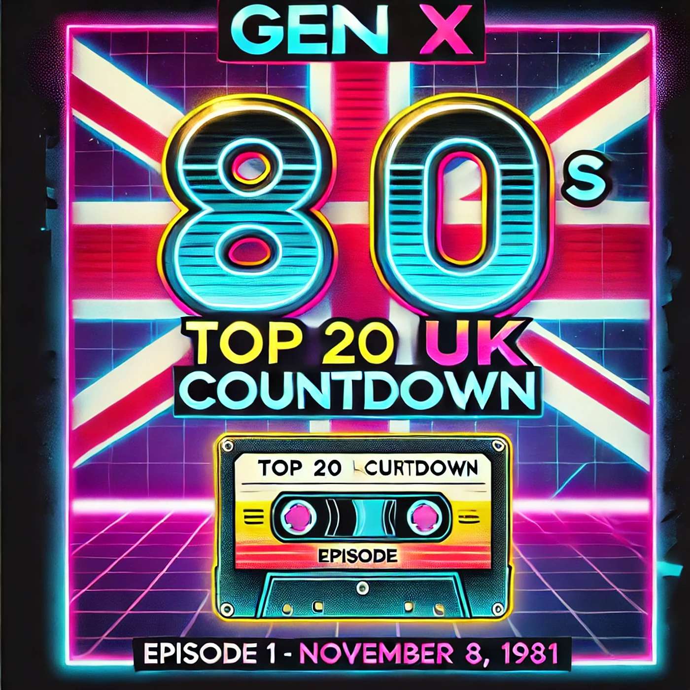 Gen X 80s Top 20 Countdown - UK (Nov 8, 1981)
