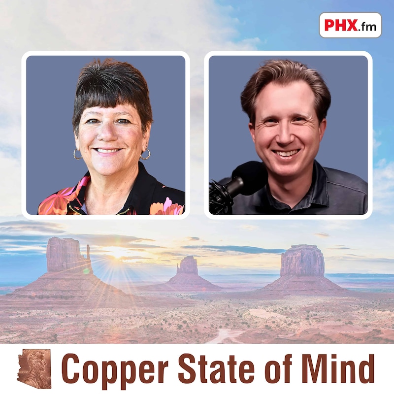 Artwork for podcast Copper State of Mind: public relations, media, and marketing in Arizona