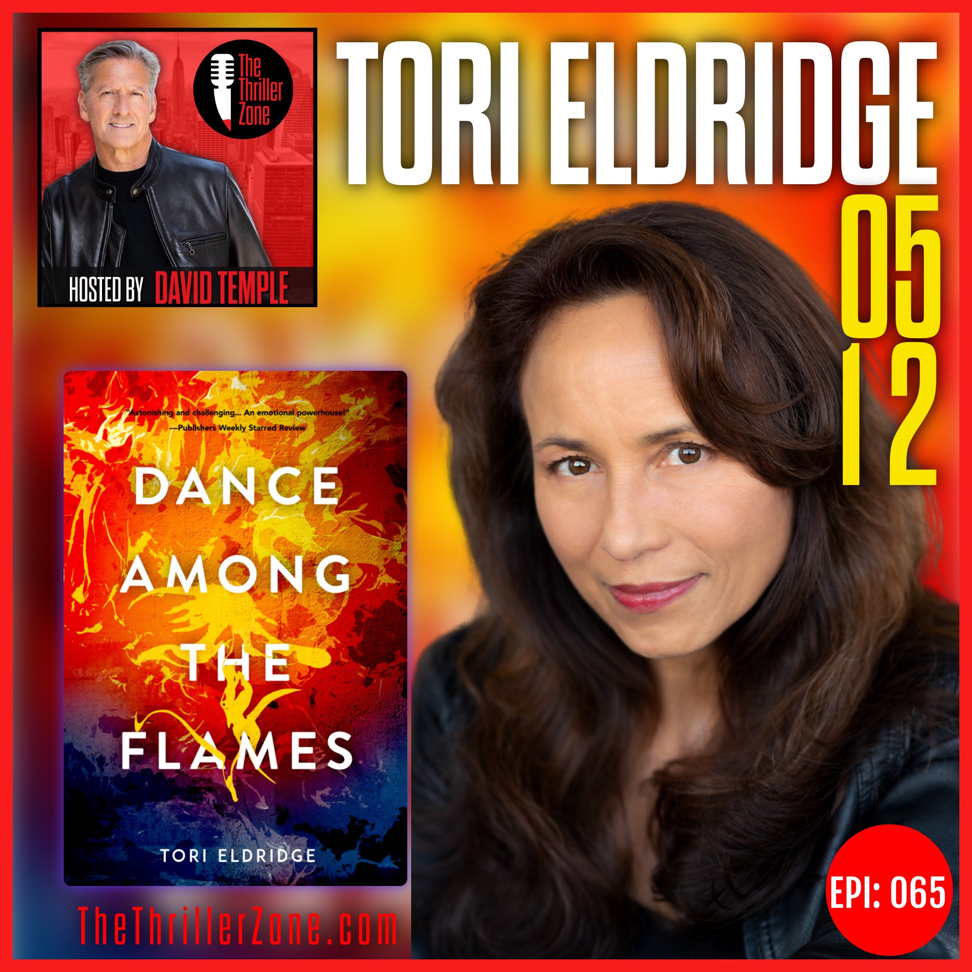 Tori Eldridge, Author of Dance Among The Flames Image