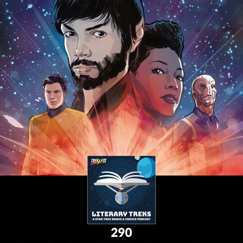 Artwork for podcast Literary Treks: A Star Trek Books and Comics Podcast