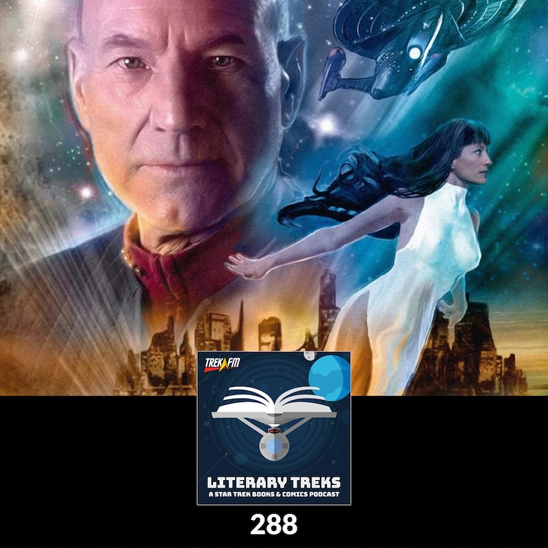 Artwork for podcast Literary Treks: A Star Trek Books and Comics Podcast