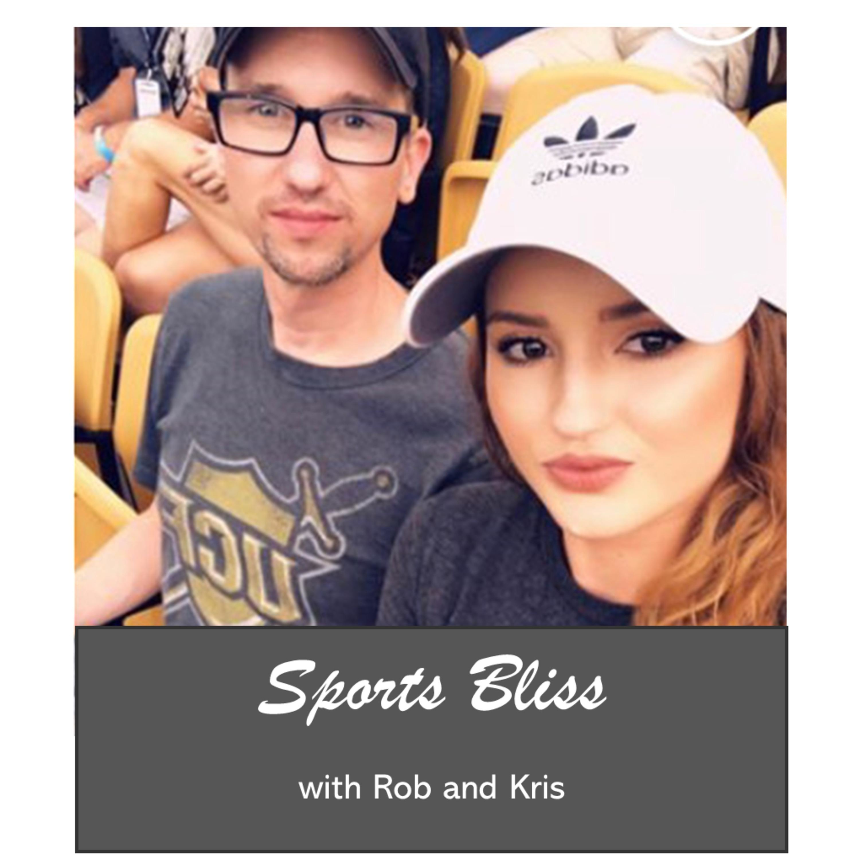 Artwork for podcast Sports Bliss with Rob and Kris