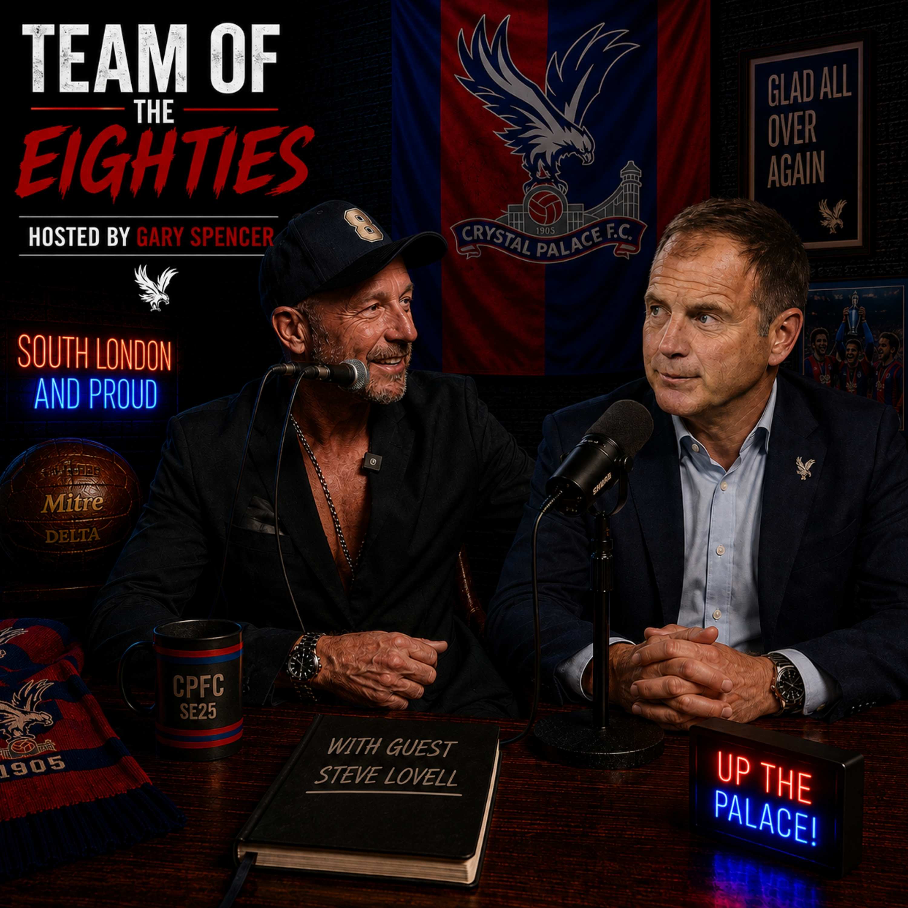 From Palace to Millwall to Gillingham and Wales ~ Steve Lovell